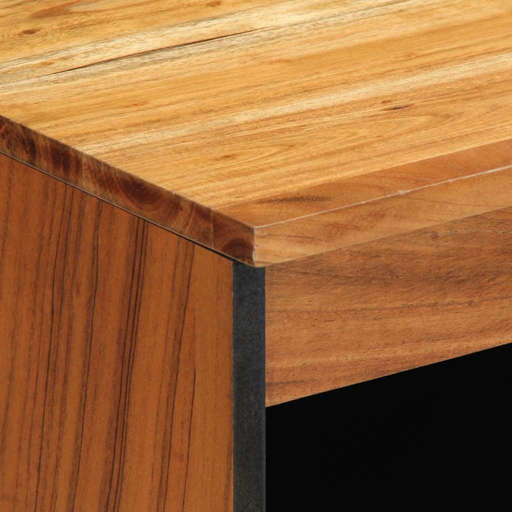 Sideboard with Shelf Brown 60 x 33 x 75 cm Solid Acacia wood